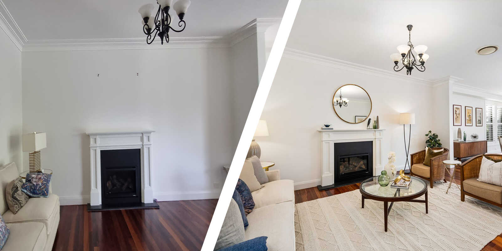 Before & After - Evolve Styling - Sydney's Premier Property Stylists